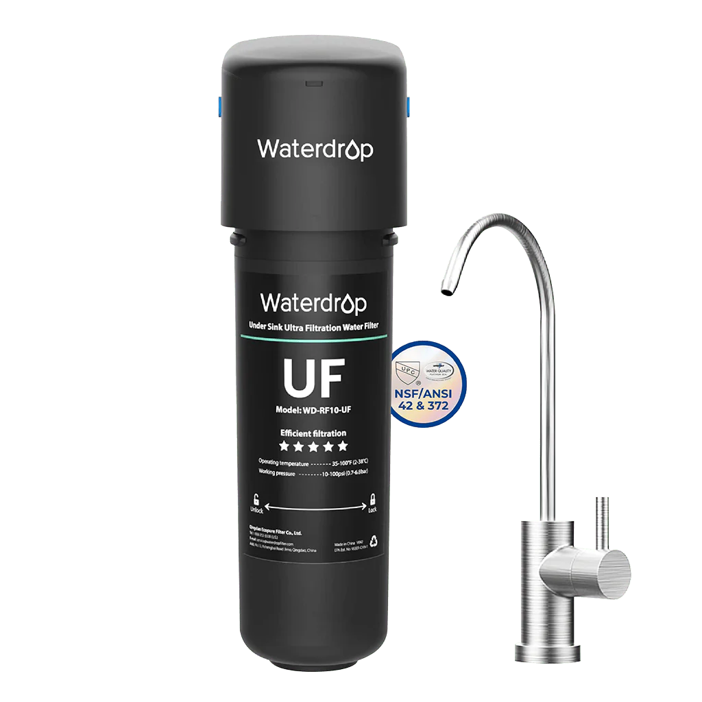 Système de filtration d'eau par ultrafiltration sous évier