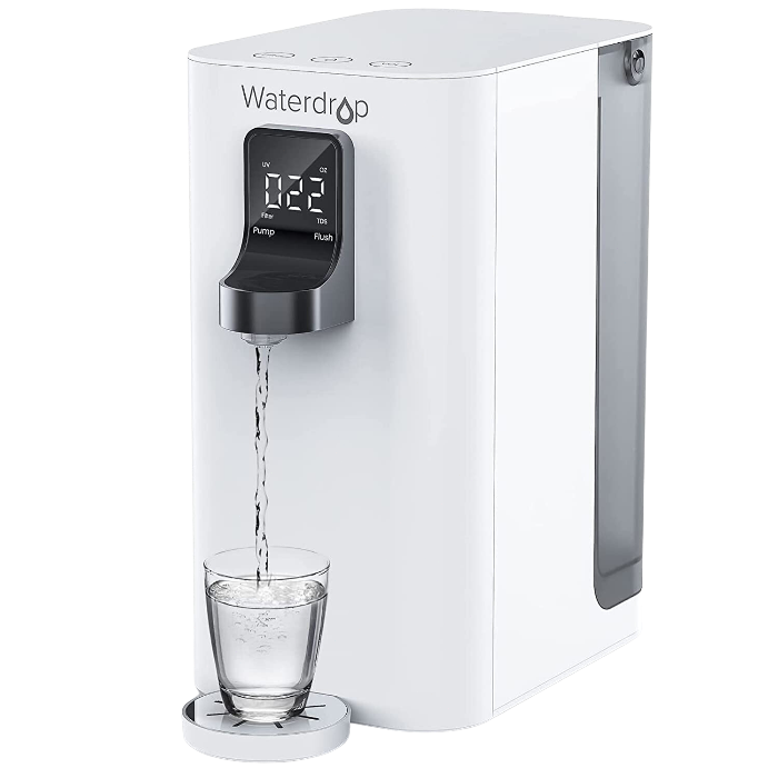 Système de Filtration d'Eau par Osmose Inverse sur Comptoir – Waterdrop K19