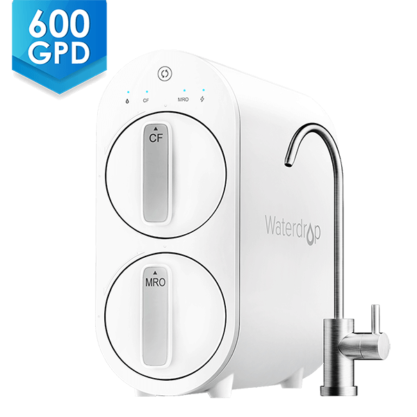 Système de filtration d'eau par osmose inverse Waterdrop G2P600 pour la maison