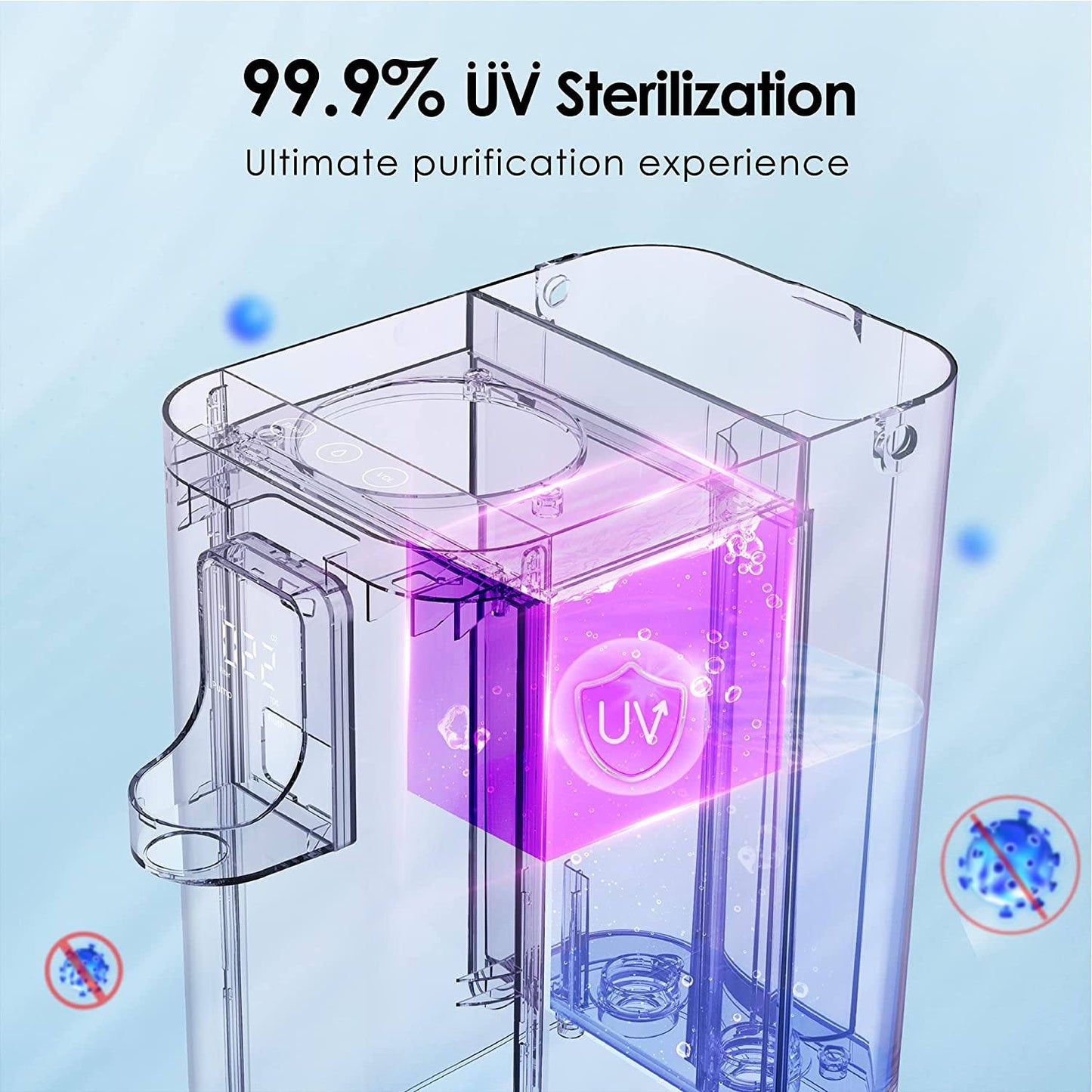 Système de Filtration d'Eau par Osmose Inverse sur Comptoir – Waterdrop K19