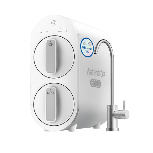 Système de filtration d'eau par osmose inverse Waterdrop G2P600 pour la maison